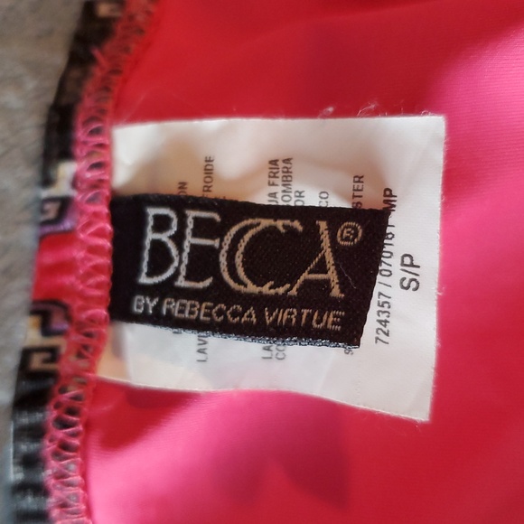 BECCA Colorful Patterned Bikini Set - Picture 3 of 4